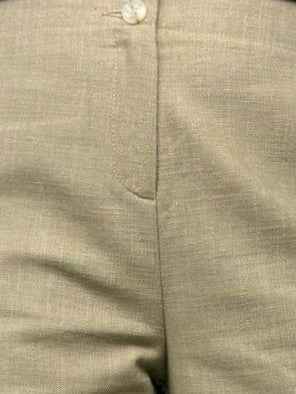PANTALON FLUIDE EFFET LIN