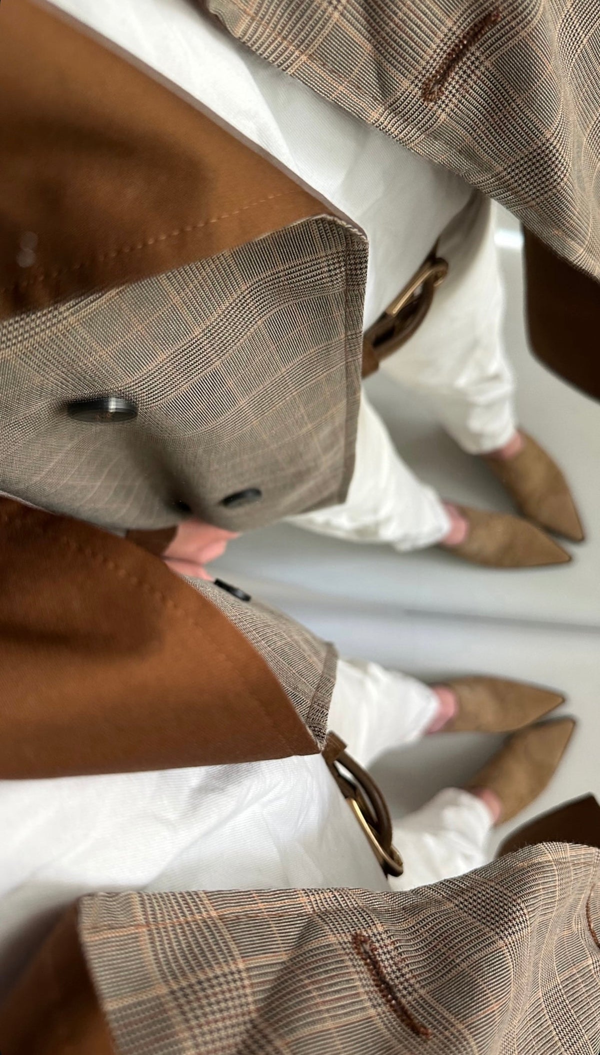 TRENCH COURT REVERSIBLE À CARREAUX - K-ZELL PARIS | Wholesale