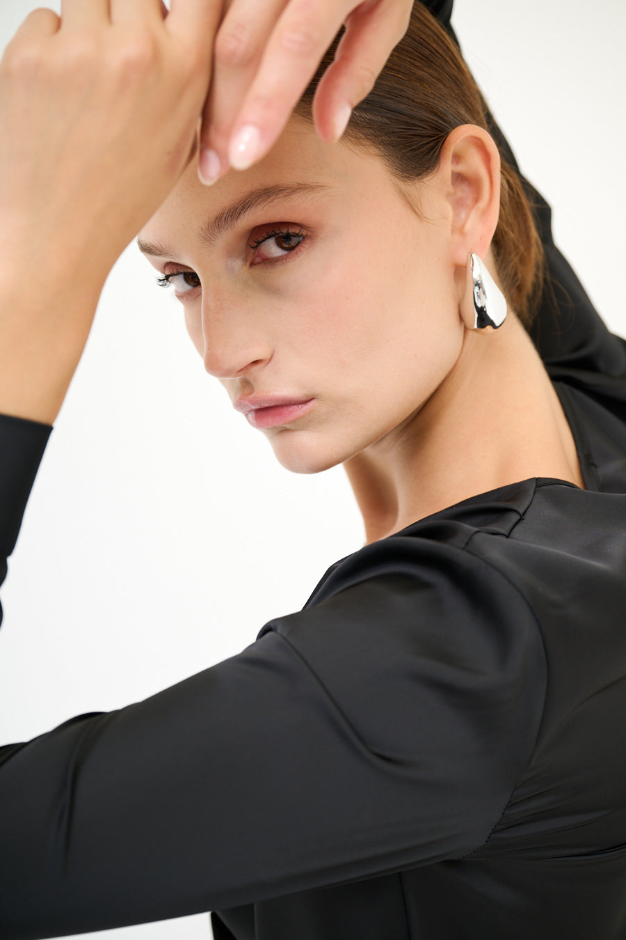 Blouse met lange mouwen