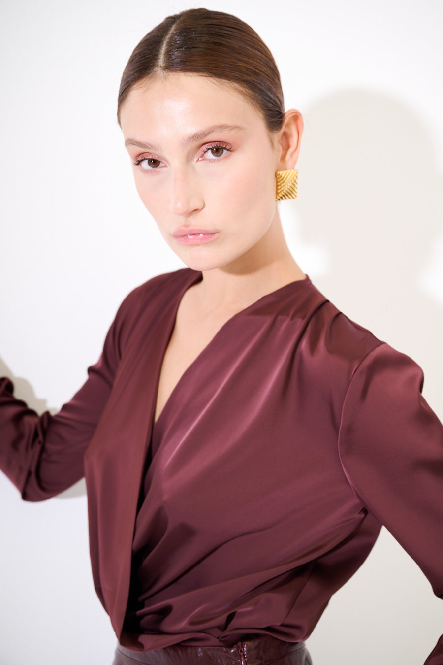 Blouse met lange mouwen