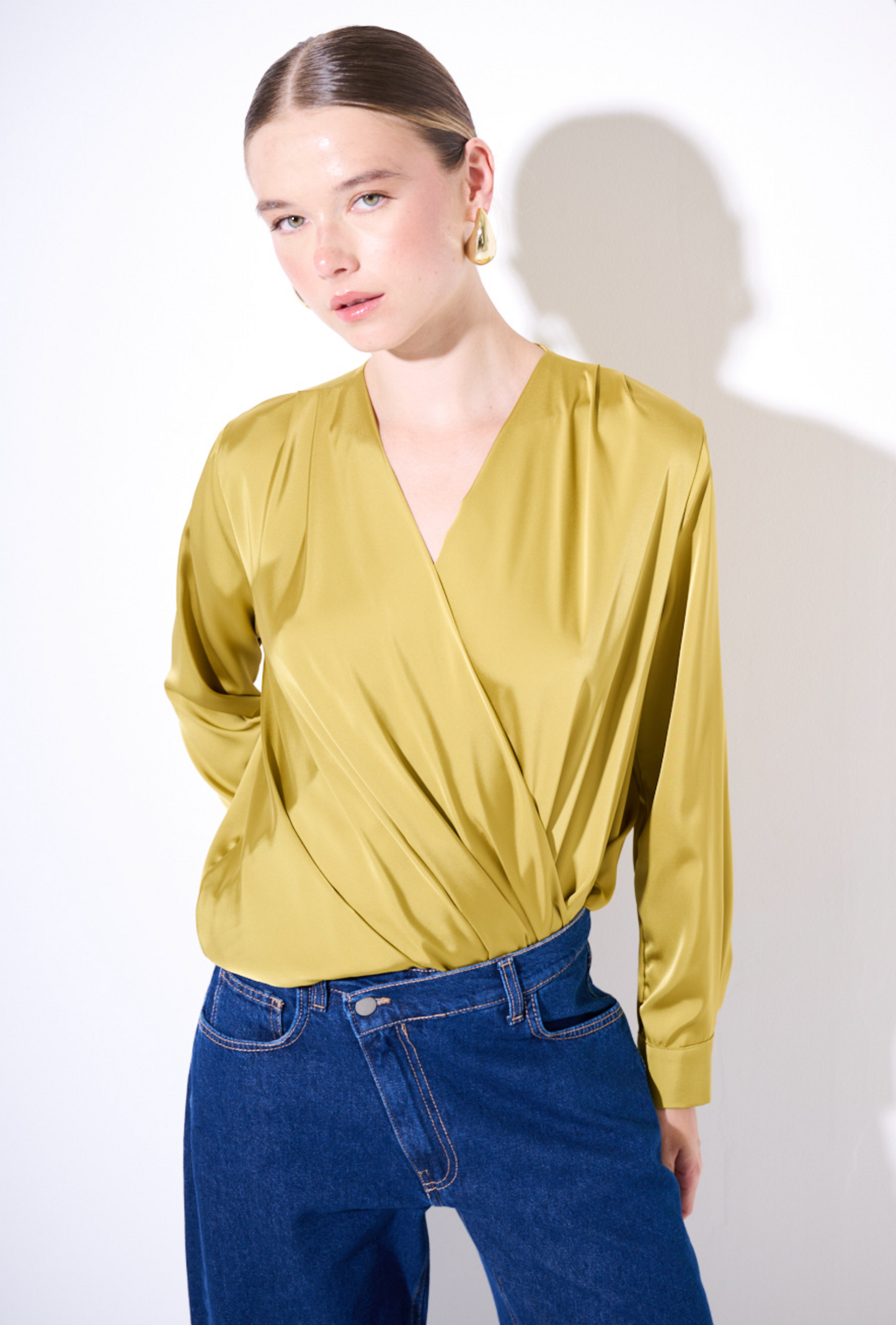 Blouse met lange mouwen