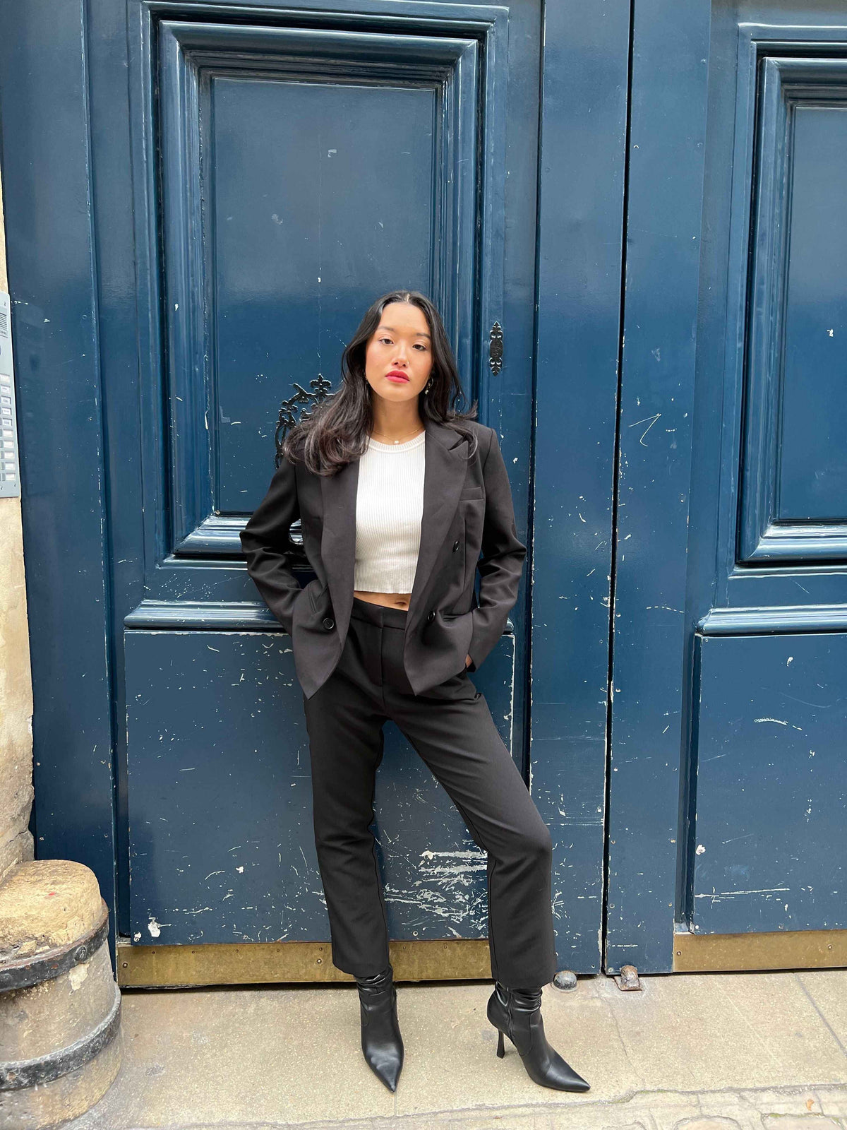 PANTALON DE TAILLEUR DROIT