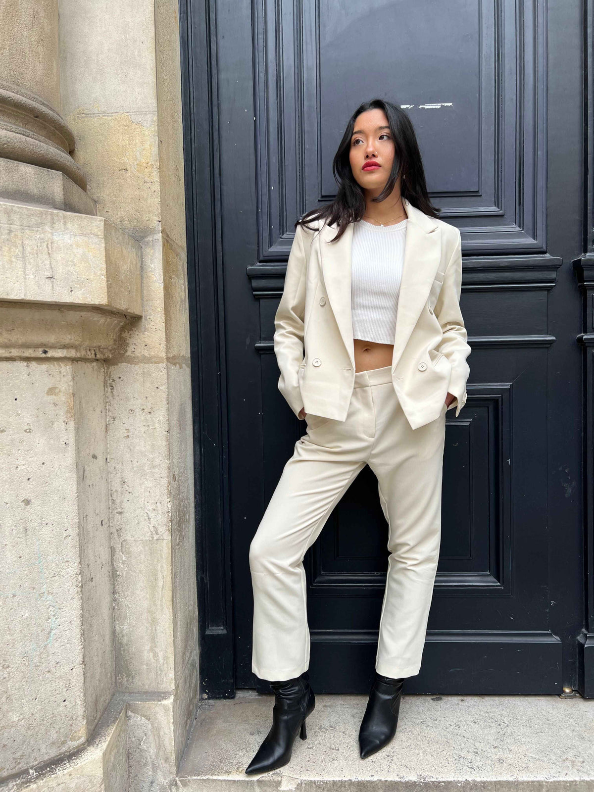 PANTALON DE TAILLEUR DROIT