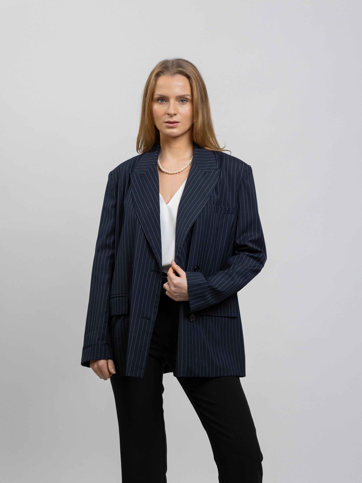 VESTE DE COSTUME A RAYURES TENNIS