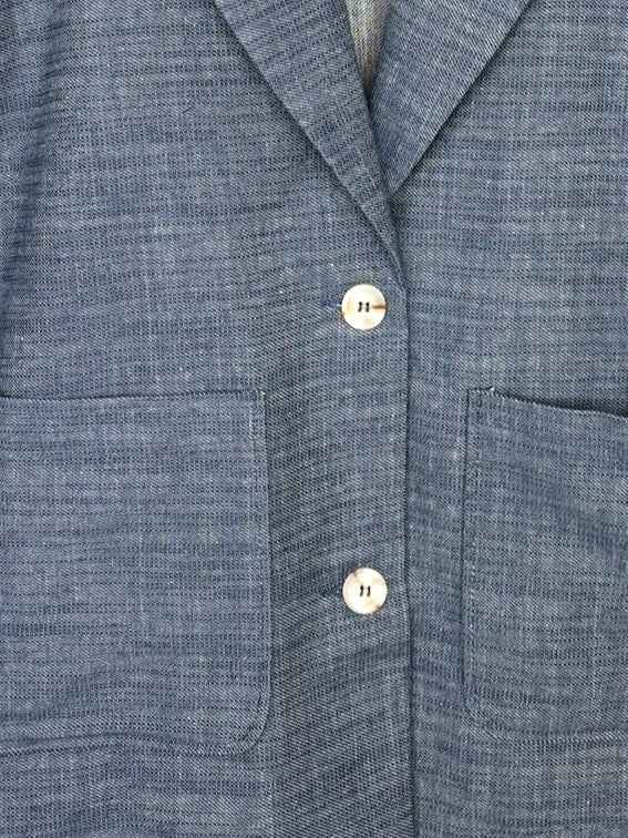 BLAZER EFFET LIN