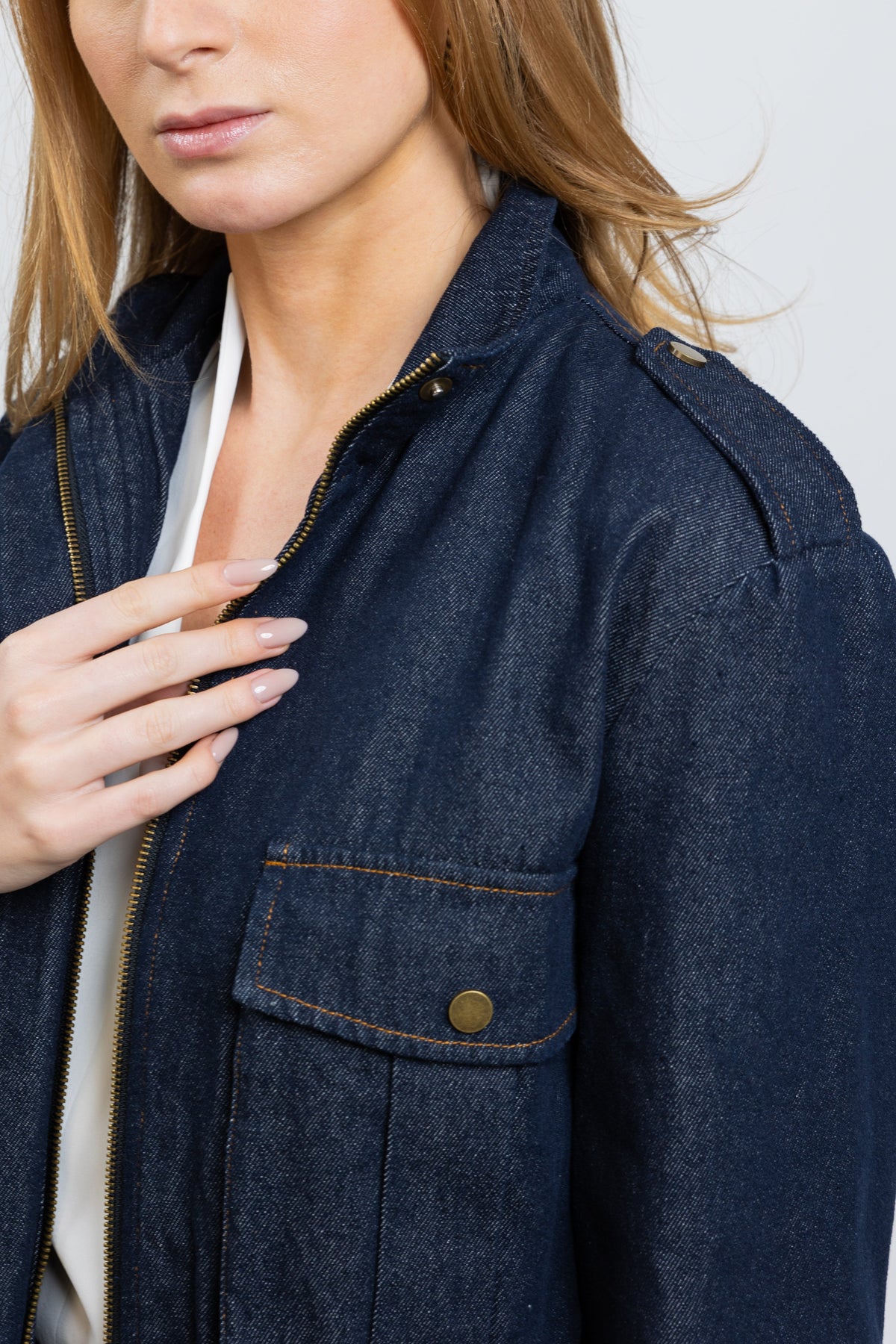 BLOUSON COURT EN JEAN - K-ZELL PARIS | Wholesale