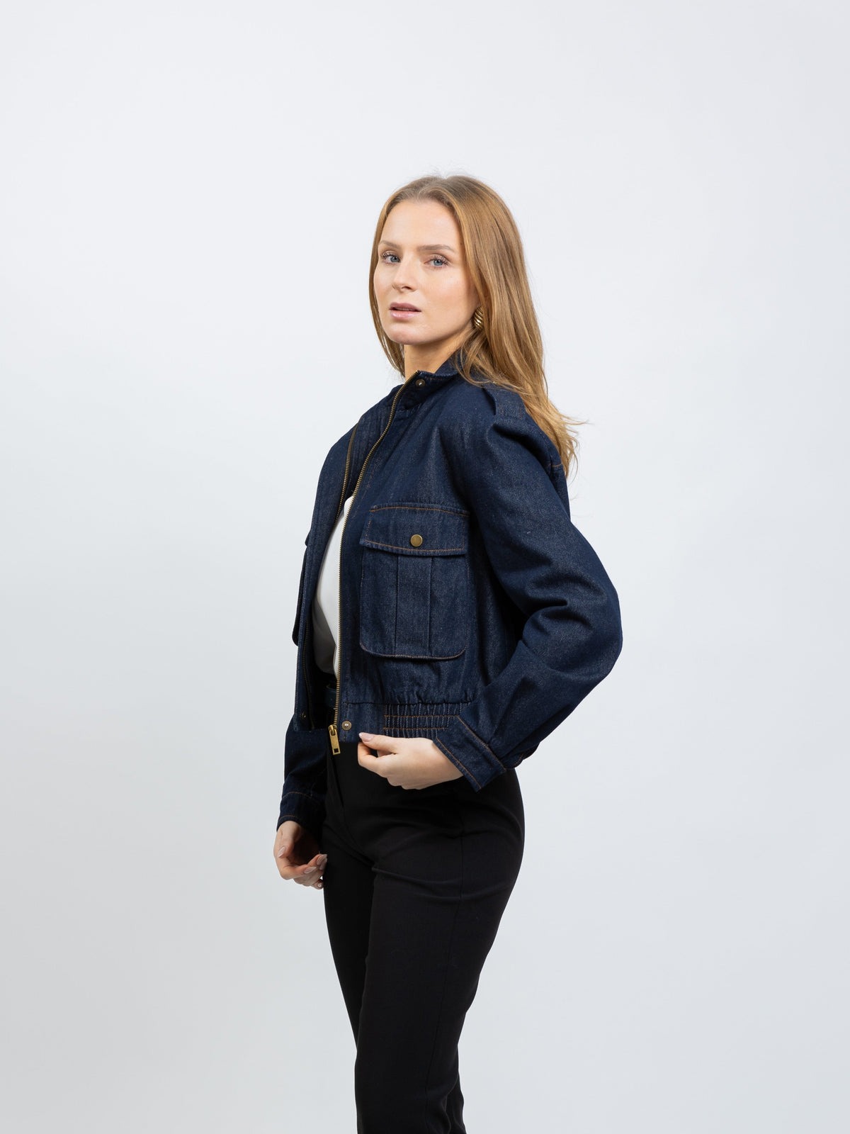 BLOUSON COURT EN JEAN - K-ZELL PARIS | Wholesale