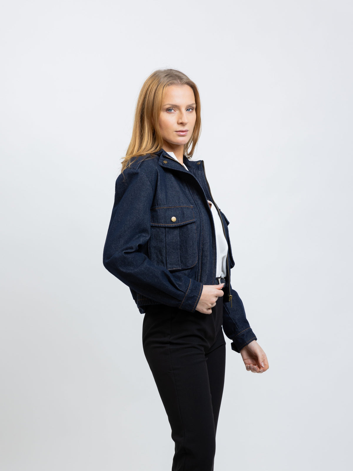 BLOUSON COURT EN JEAN - K-ZELL PARIS | Wholesale