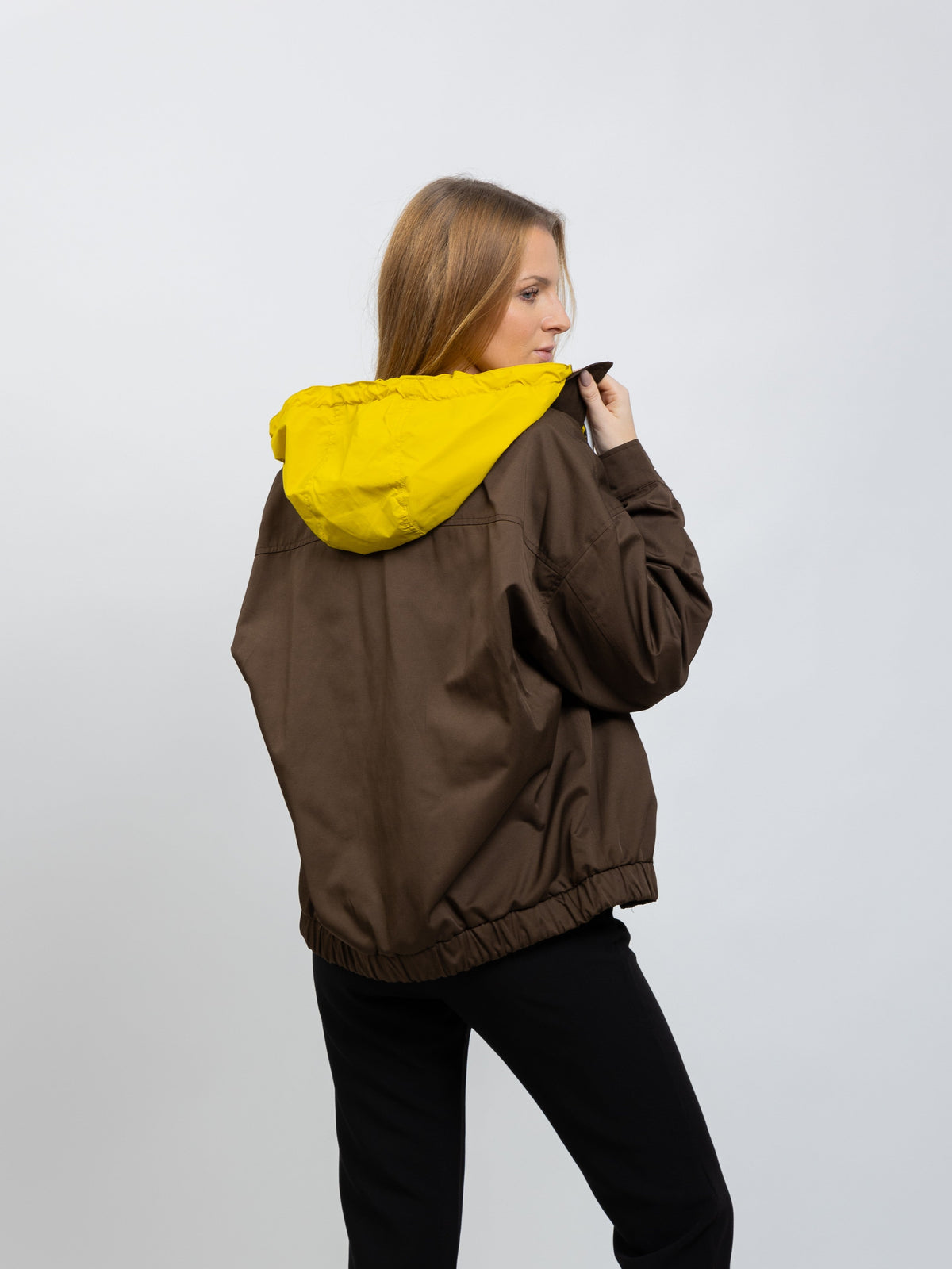 BLOUSON À CAPUCHE AMOVIBLE CONTRASTÉE - K-ZELL PARIS | Wholesale