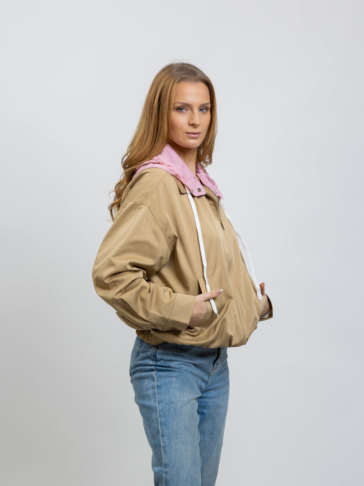 BLOUSON À CAPUCHE AMOVIBLE CONTRASTÉE - K-ZELL PARIS | Wholesale