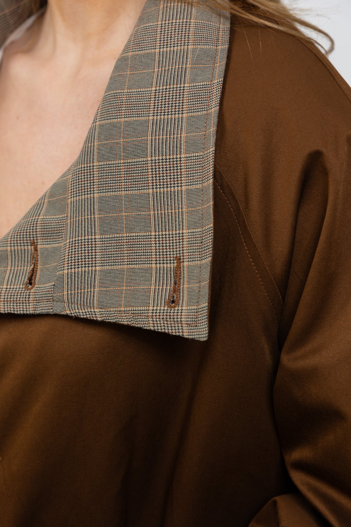 TRENCH COURT REVERSIBLE À CARREAUX - K-ZELL PARIS | Wholesale