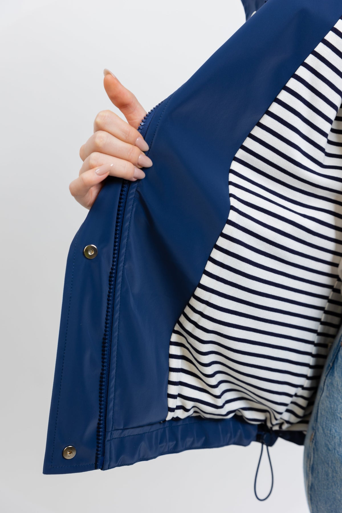 PARKA DE PLUIE À MOTIF RAYURES - K-ZELL PARIS | Wholesale