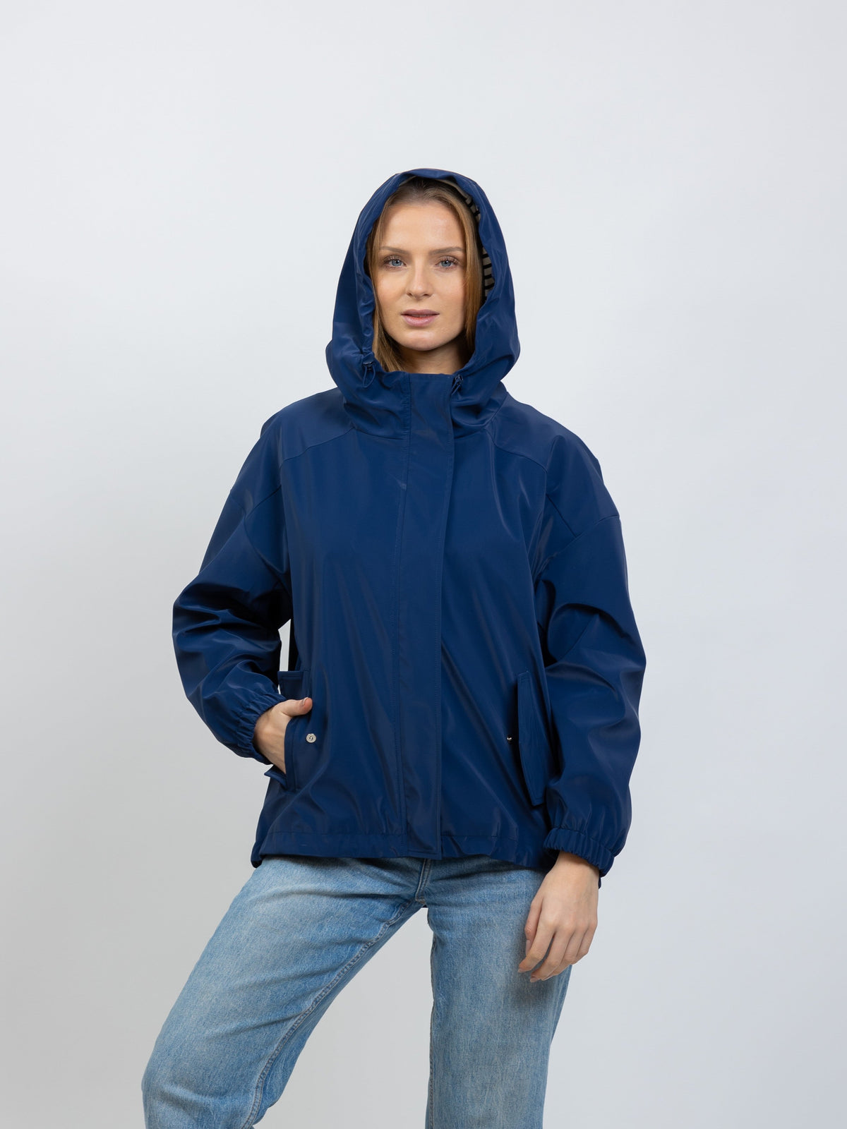 PARKA DE PLUIE À MOTIF RAYURES - K-ZELL PARIS | Wholesale