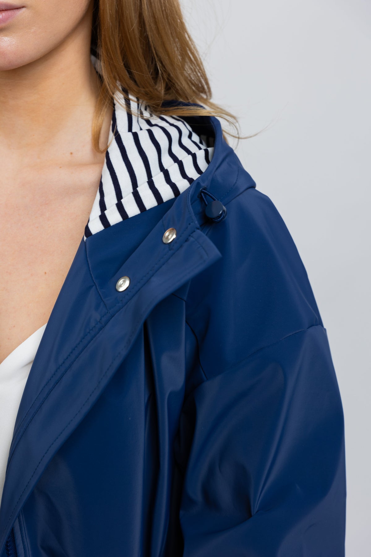 PARKA DE PLUIE À MOTIF RAYURES - K-ZELL PARIS | Wholesale