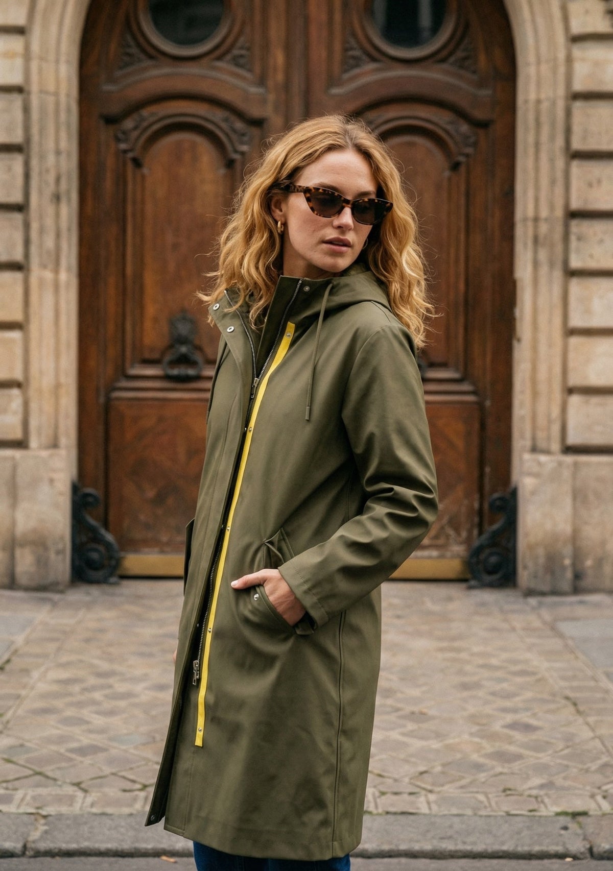 PARKA LONGUE AVEC CAPUCHE - K-ZELL PARIS | Wholesale