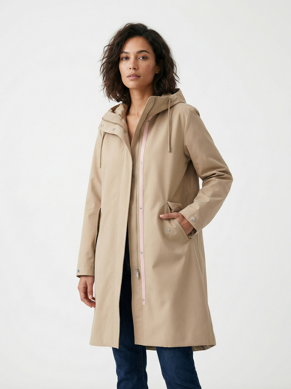 PARKA LONGUE AVEC CAPUCHE - K-ZELL PARIS | Wholesale