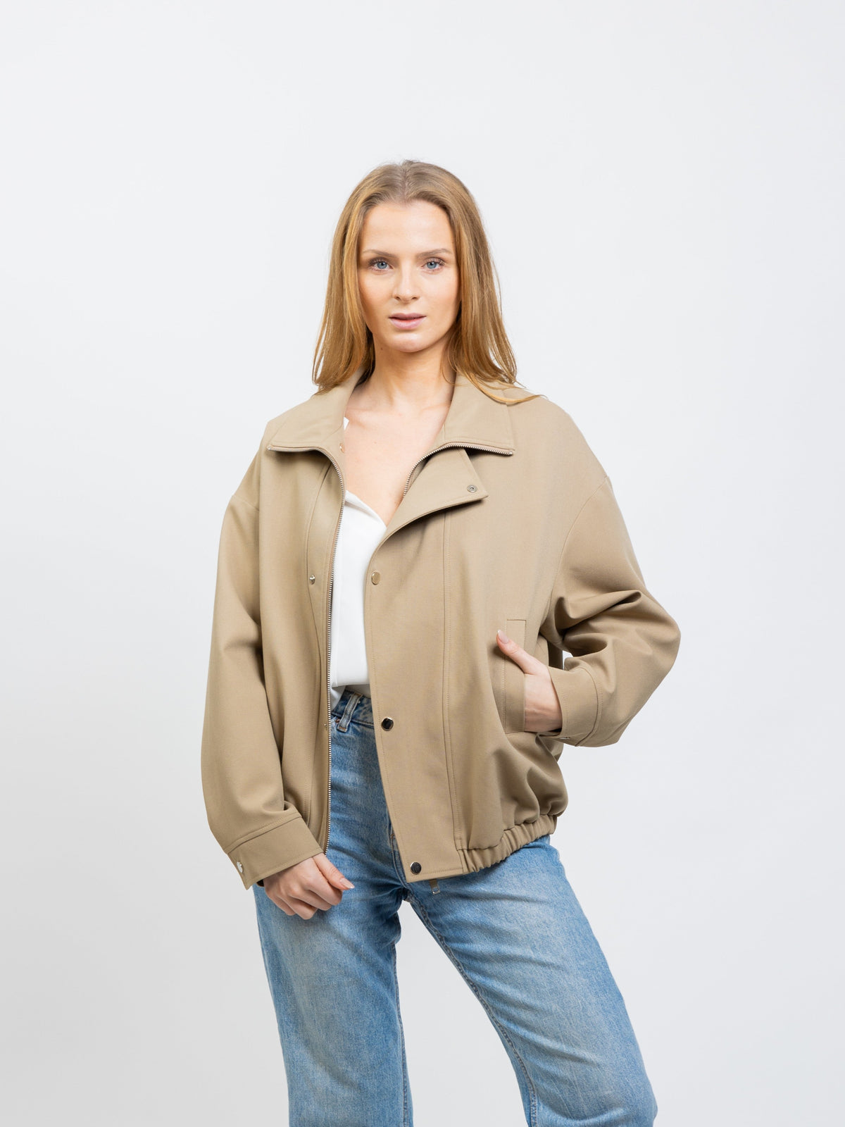 BLOUSON BOMBER A COL MONTANT - K-ZELL PARIS | Wholesale