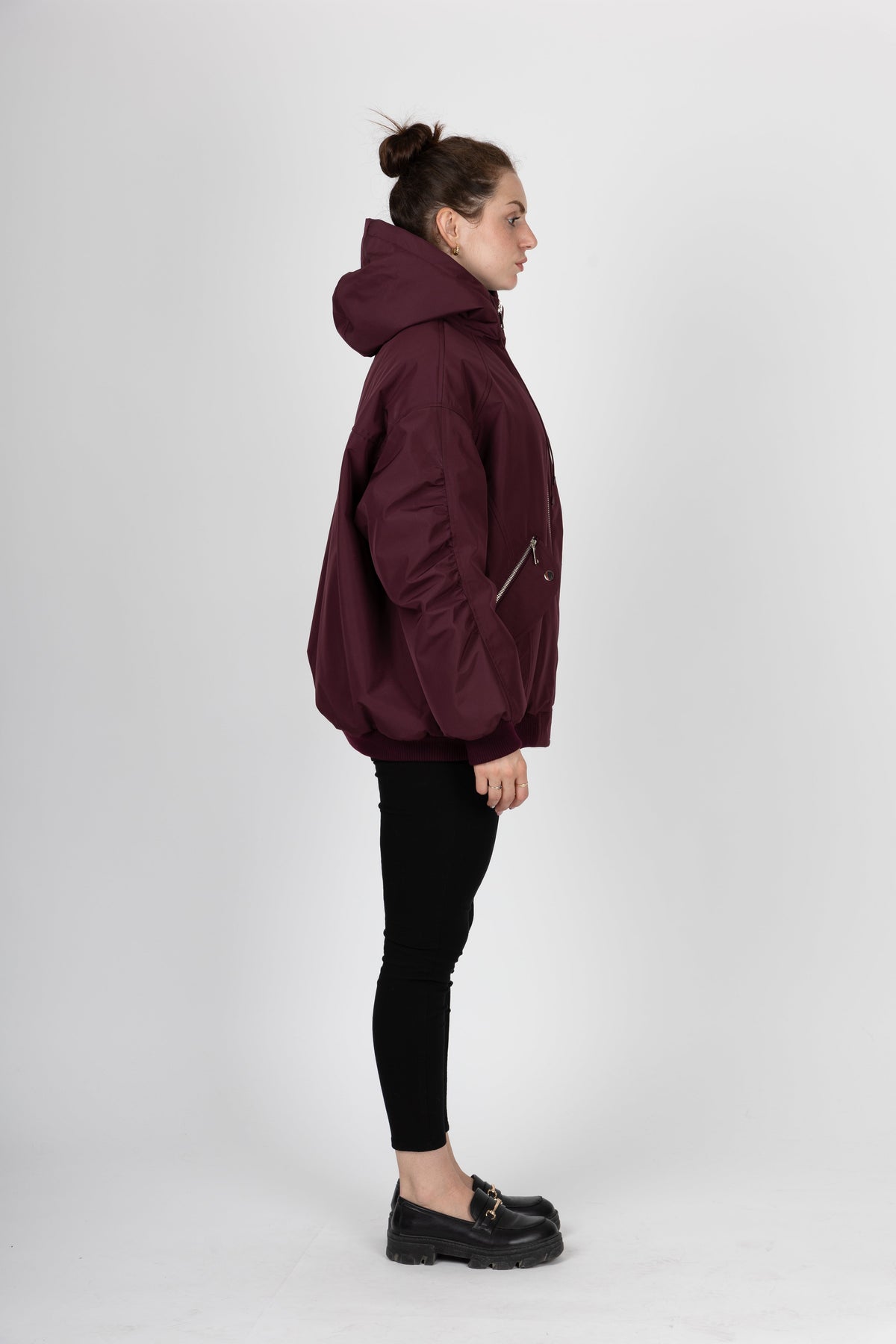 BLOUSON À CAPUCHE AVEC FAUSSE FOURRURE - K-ZELL PARIS | Wholesale