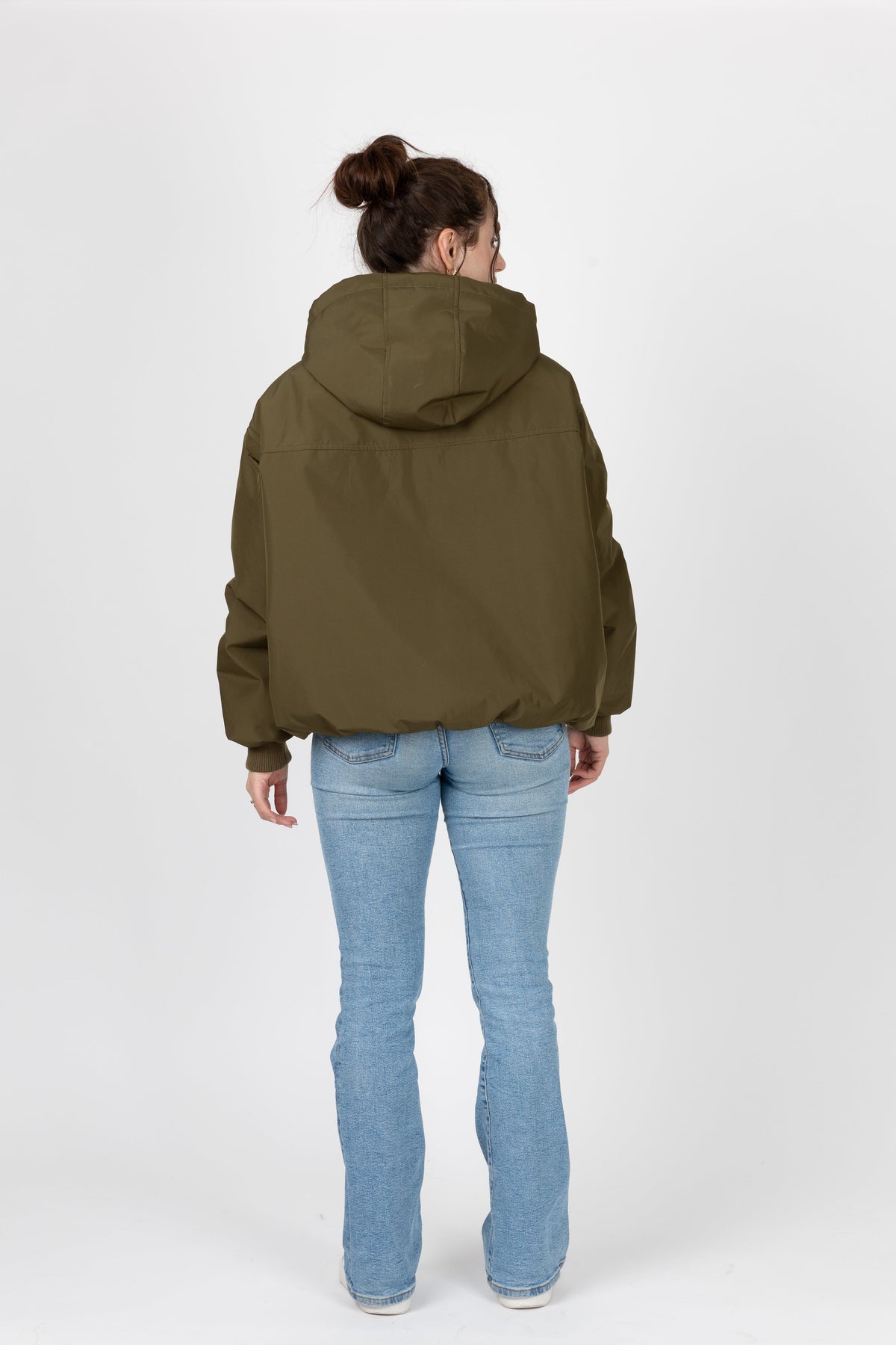 BLOUSON À CAPUCHE AVEC FAUSSE FOURRURE - K-ZELL PARIS | Wholesale