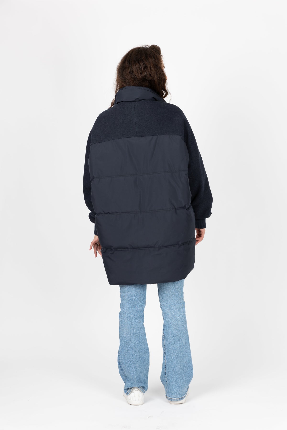 DOUDOUNE BI-MATIÈRE AVEC LAINE - K-ZELL PARIS | Wholesale