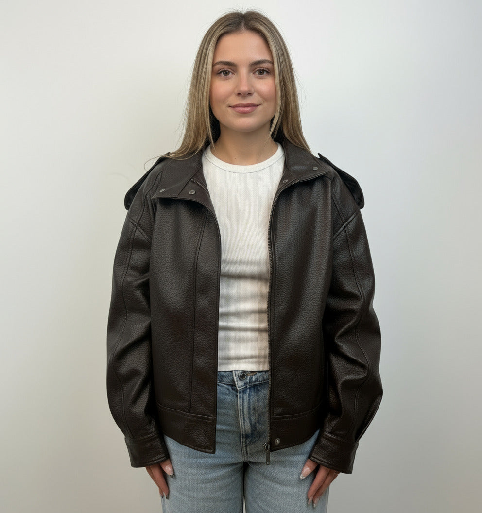 BLOUSON EN SIMILICUIR - K-ZELL PARIS | Wholesale