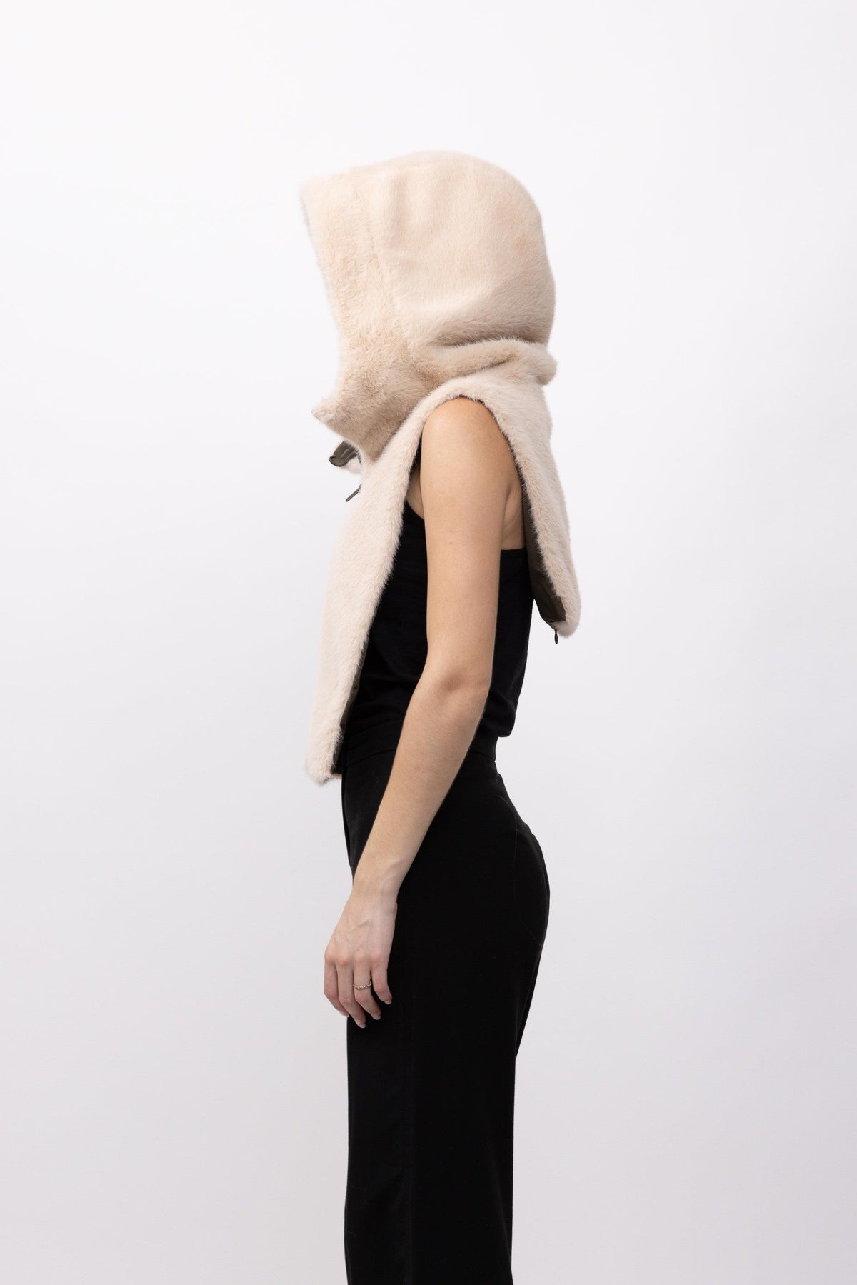 CAPUCHE RÉVERSIBLE DOUDOUNE/FAUSSE FOURRURE - K-ZELL PARIS | Wholesale