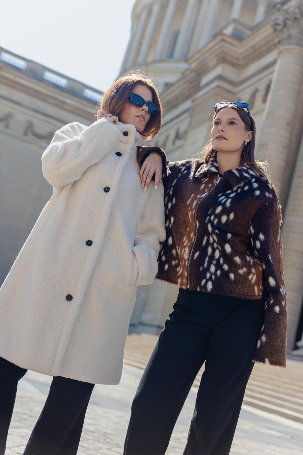 MANTEAU LONG EN FAUSSE FOURRURE MOUTON - K-ZELL PARIS | Wholesale