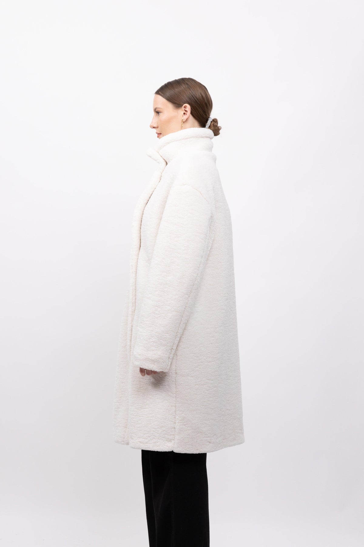 MANTEAU LONG EN FAUSSE FOURRURE MOUTON - K-ZELL PARIS | Wholesale