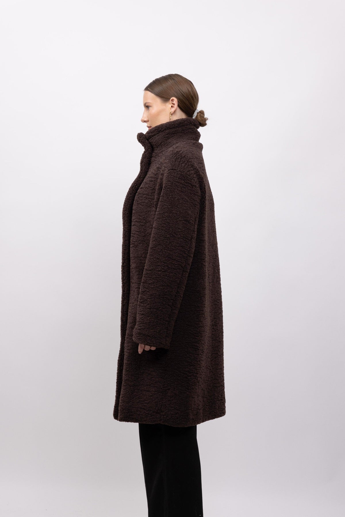 MANTEAU LONG EN FAUSSE FOURRURE MOUTON - K-ZELL PARIS | Wholesale