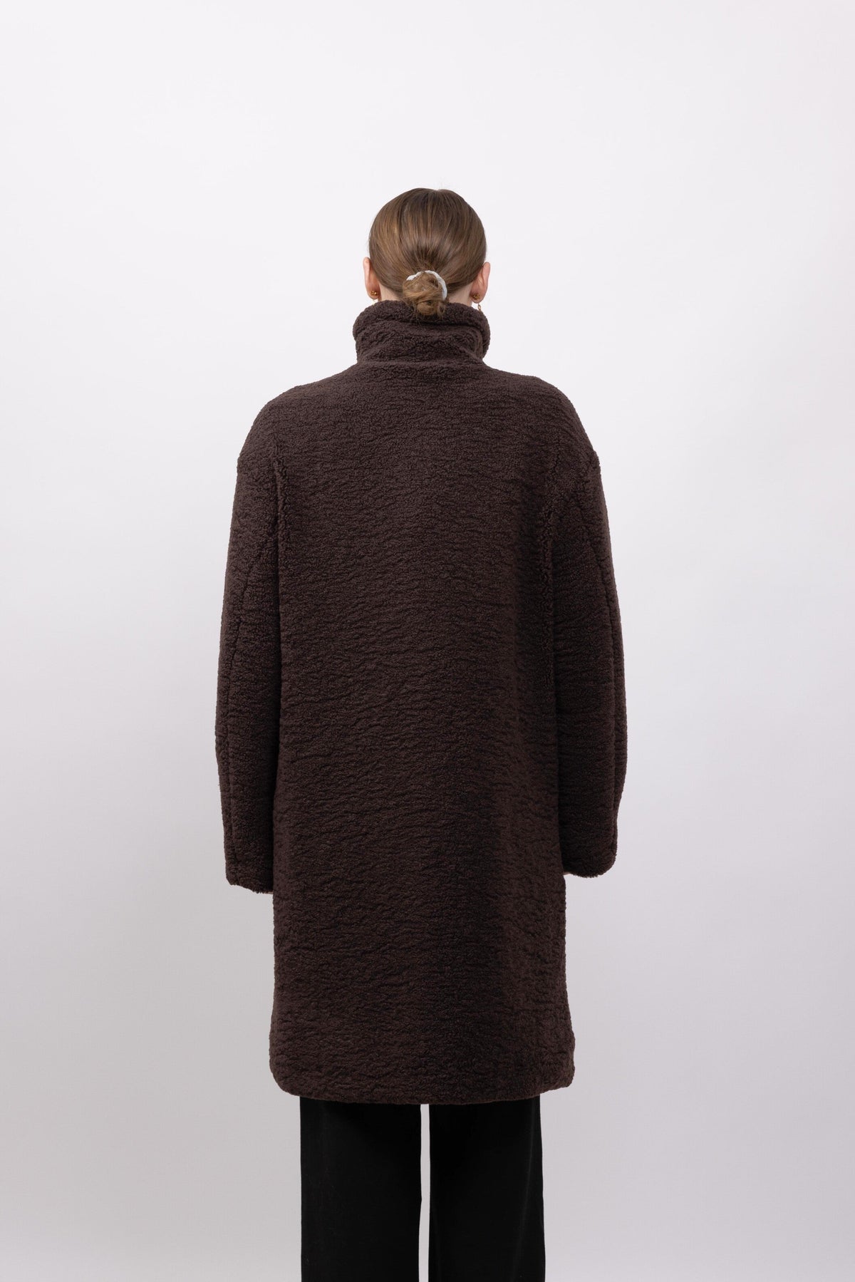 MANTEAU LONG EN FAUSSE FOURRURE MOUTON - K-ZELL PARIS | Wholesale