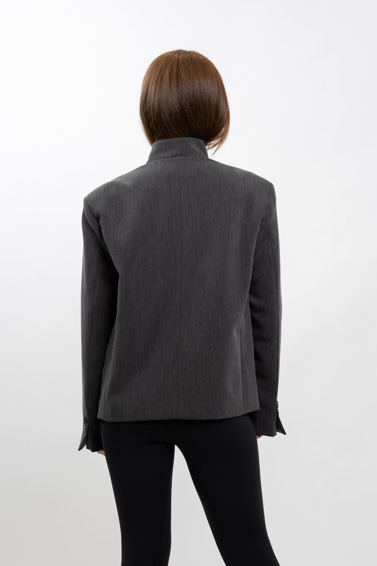 Blazer met opstaande kraag