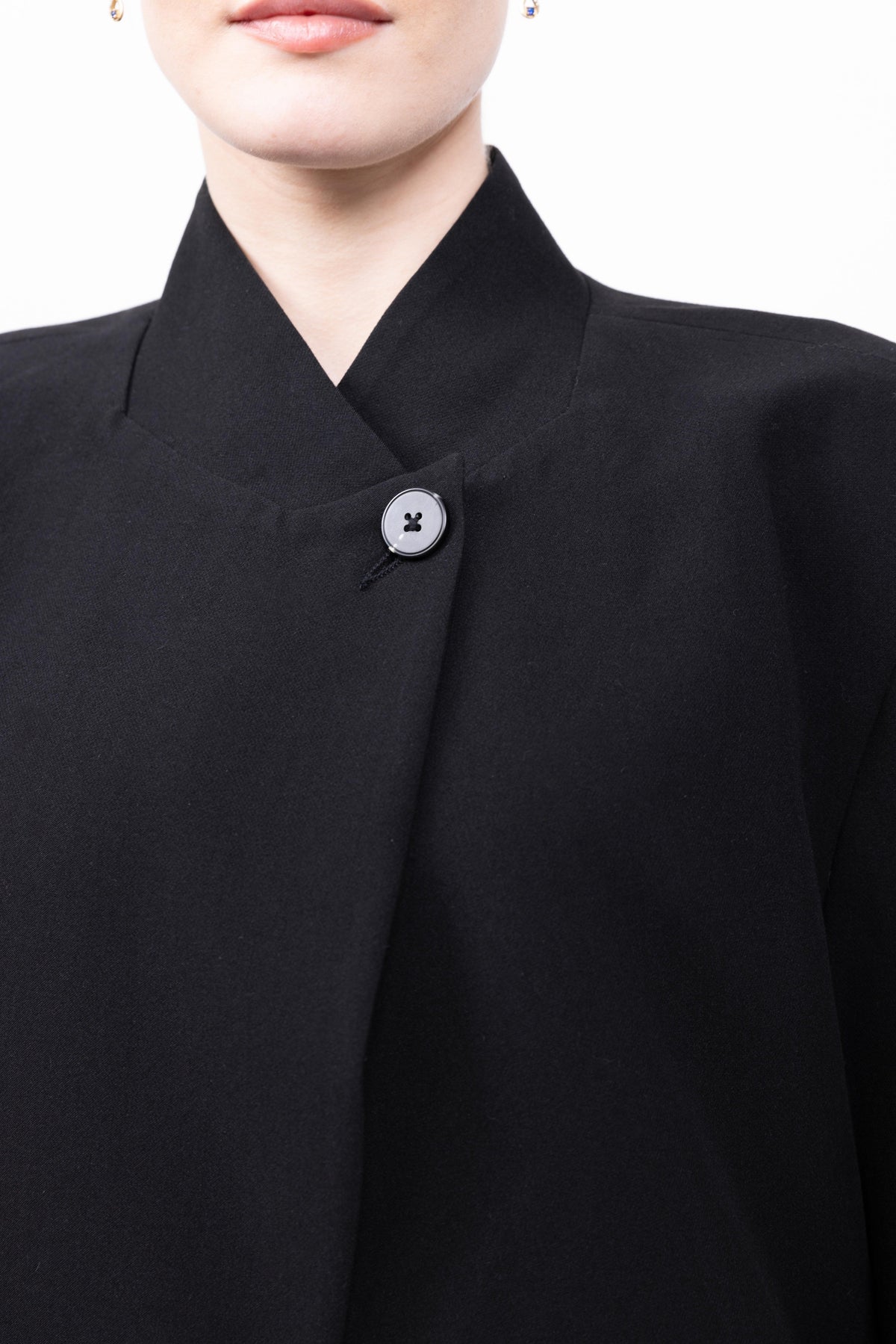 Blazer met opstaande kraag