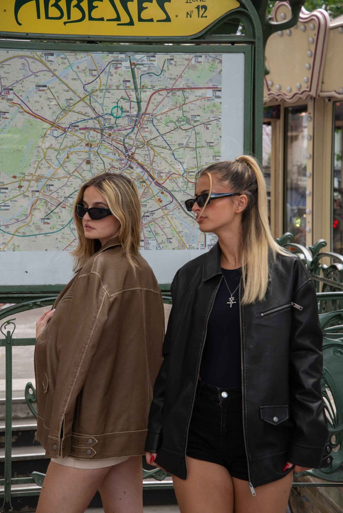 VESTE VINTAGE EN SIMILICUIR