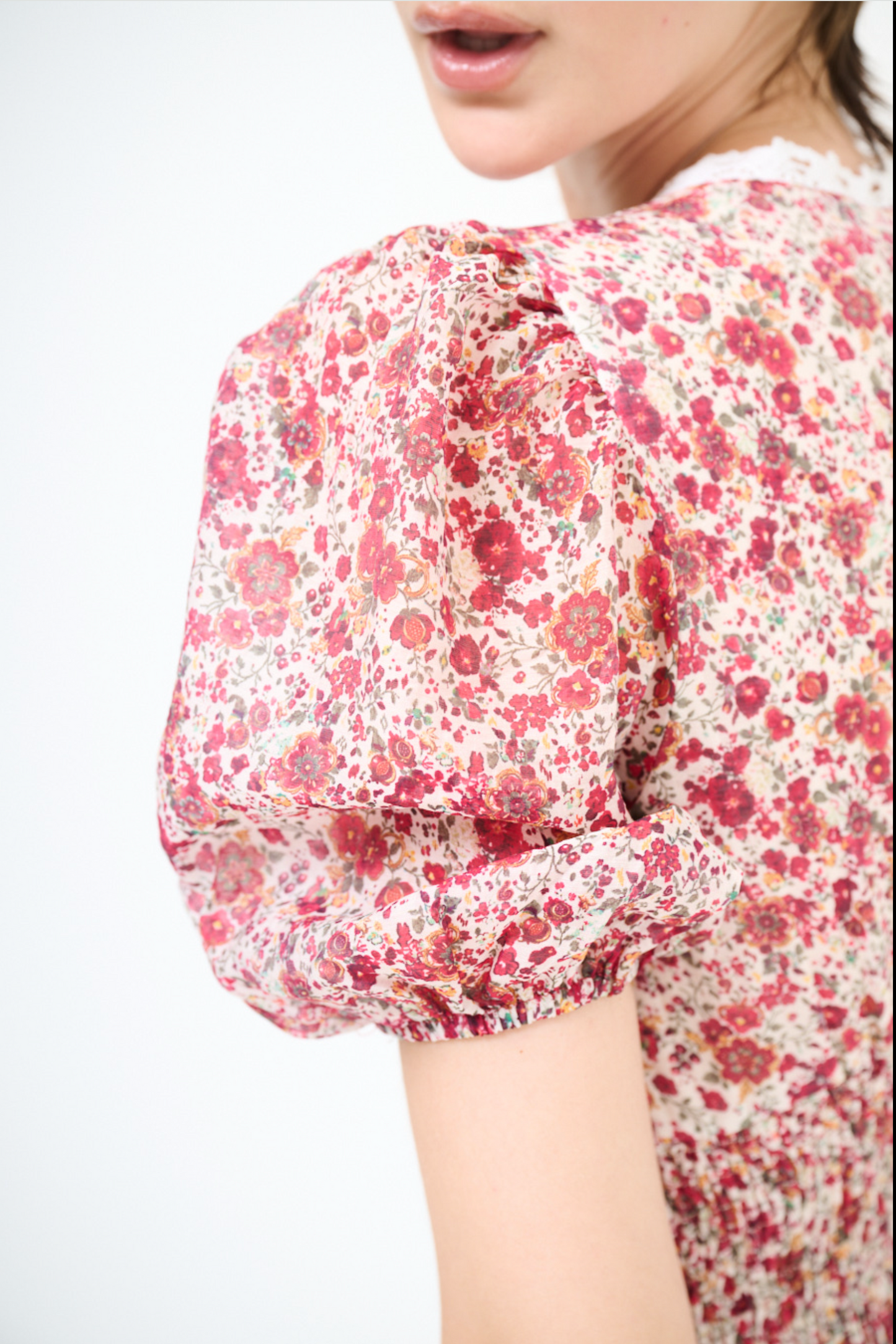 Jurk met bloemenprint