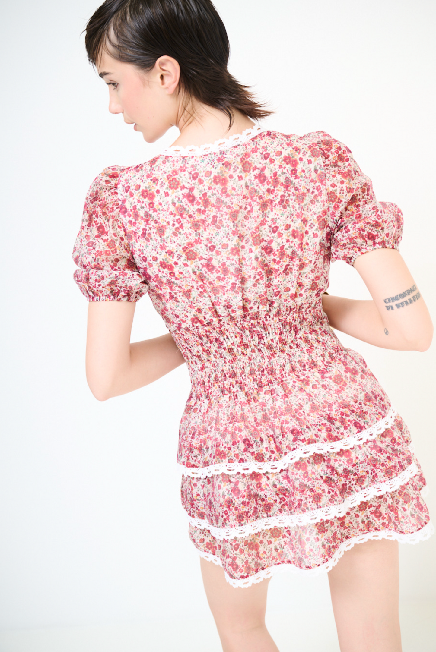 Jurk met bloemenprint