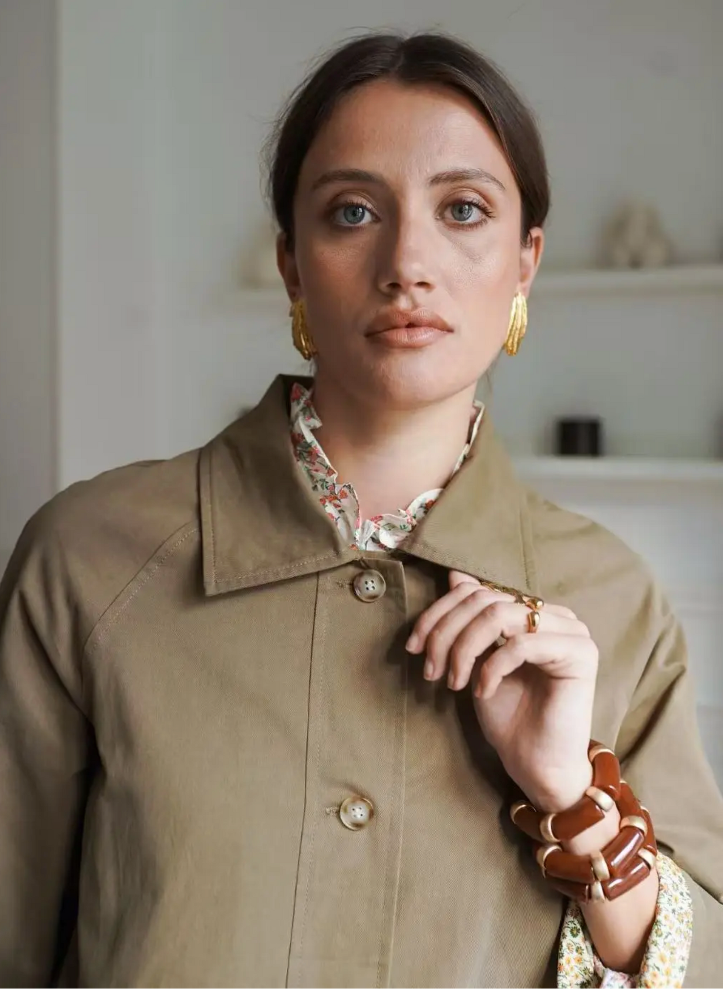 Licht katoenen jasje – Casual chique stijl.