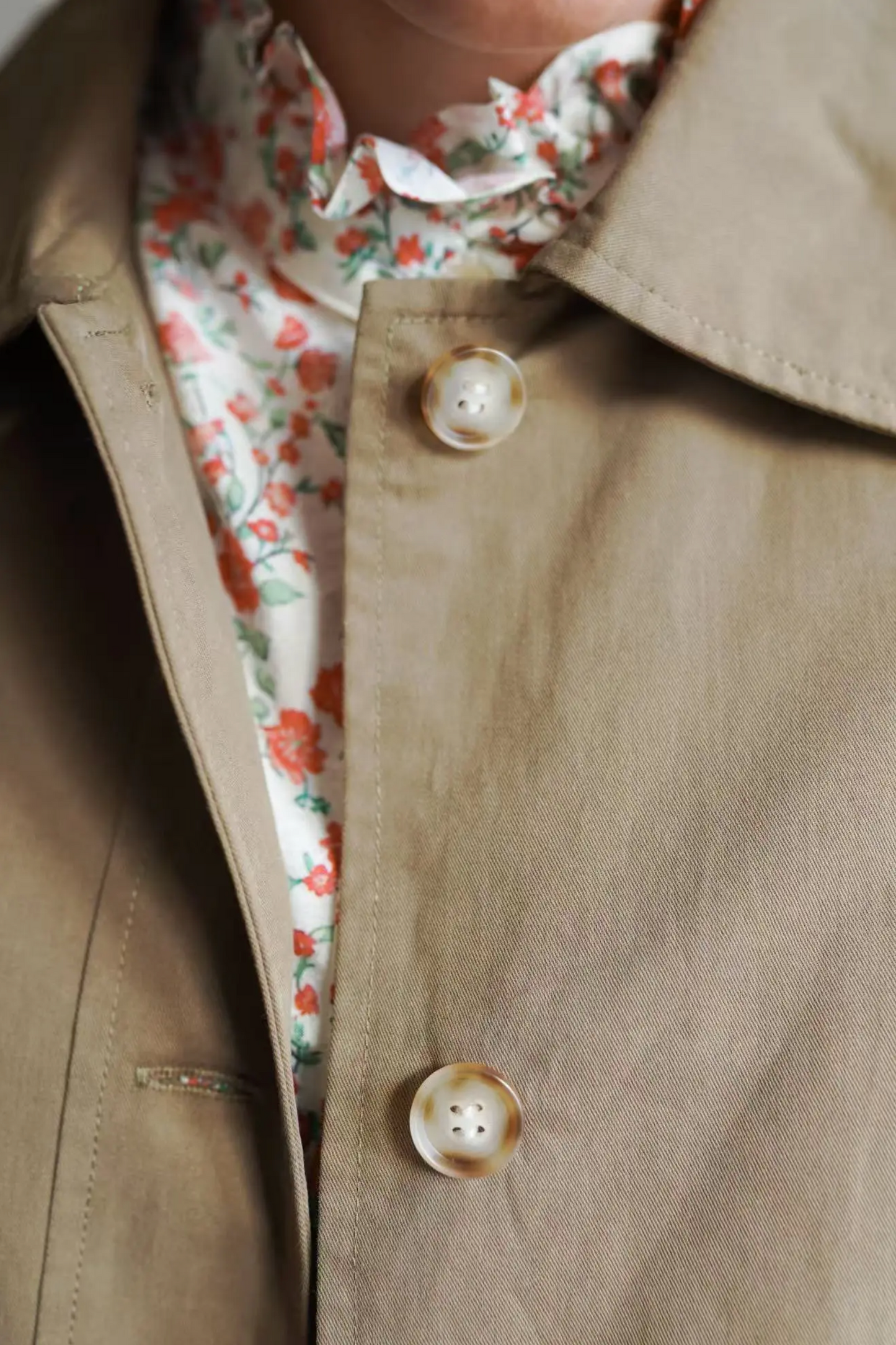 Licht katoenen jasje – Casual chique stijl.