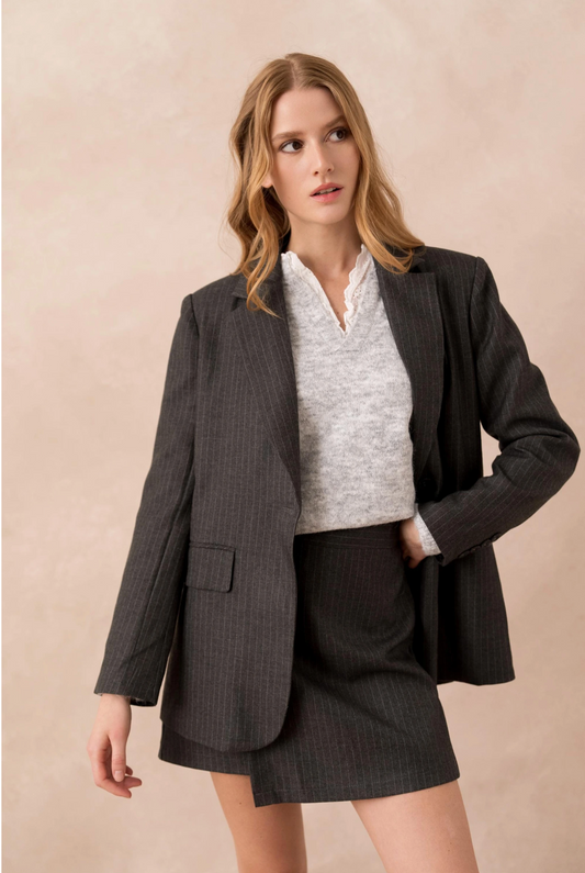 Blazer met strepen