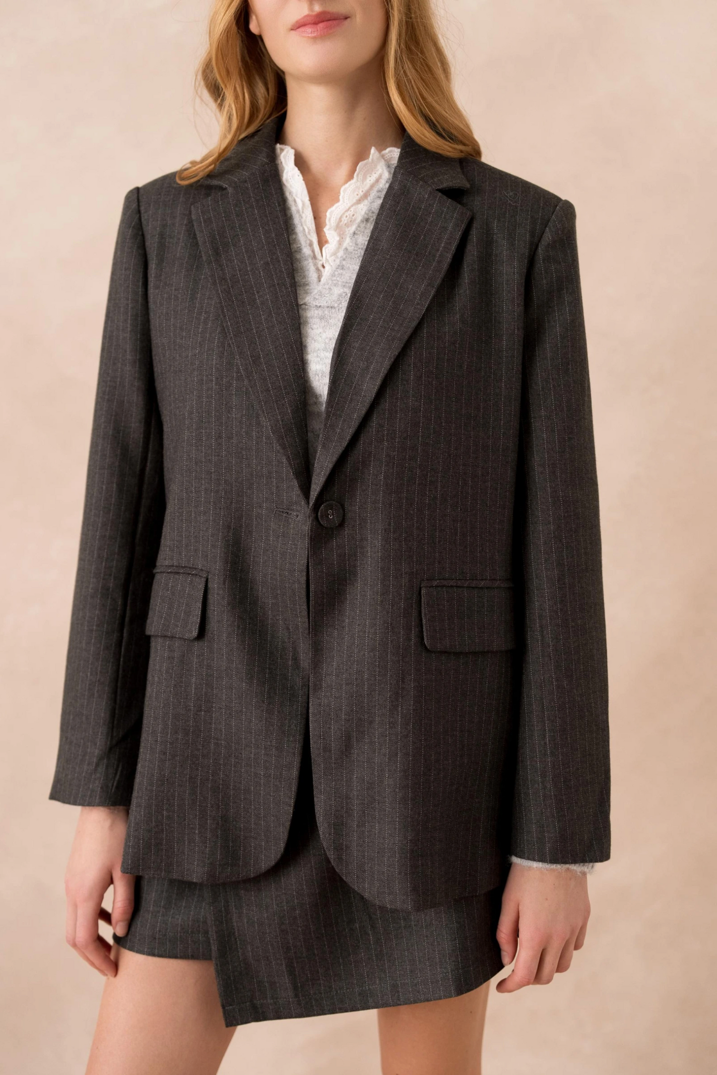 Blazer met strepen