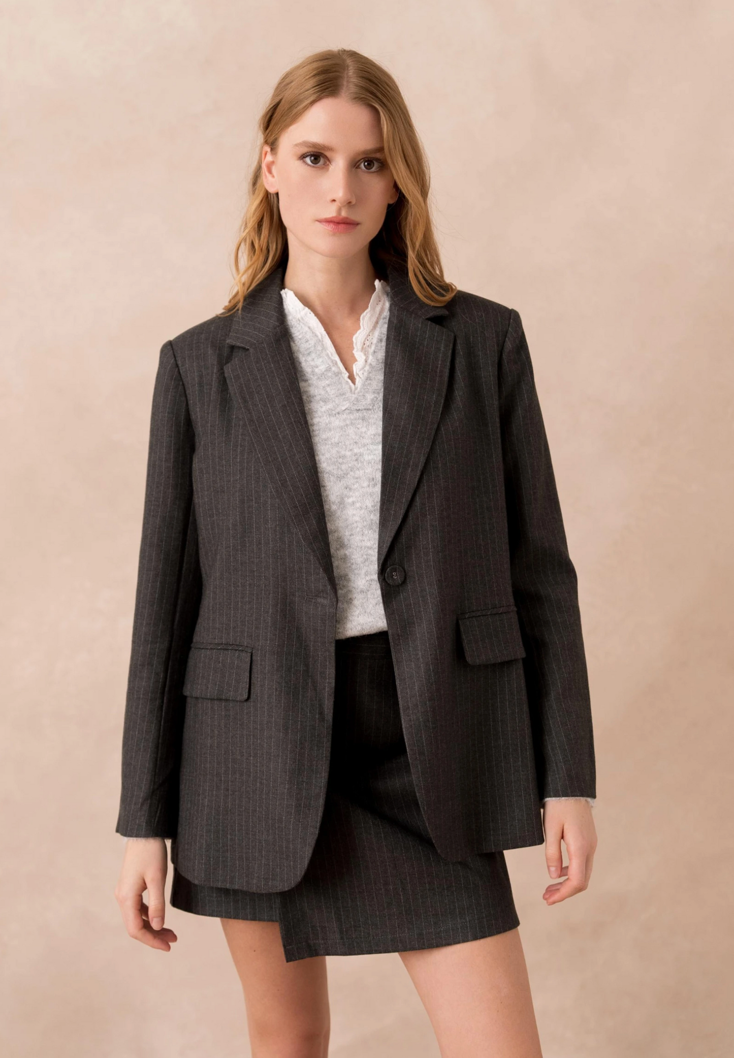 Blazer met strepen