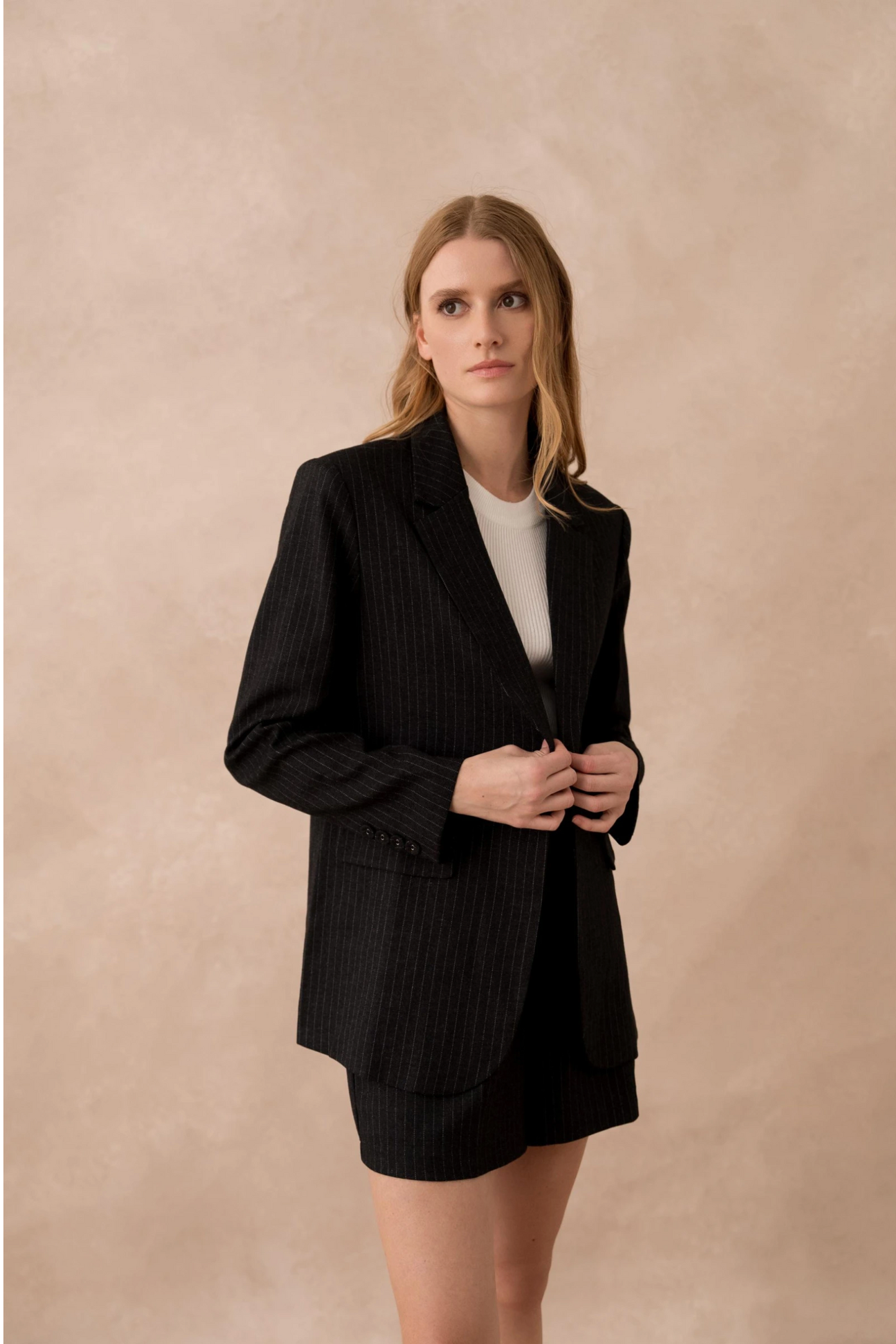 Blazer met strepen