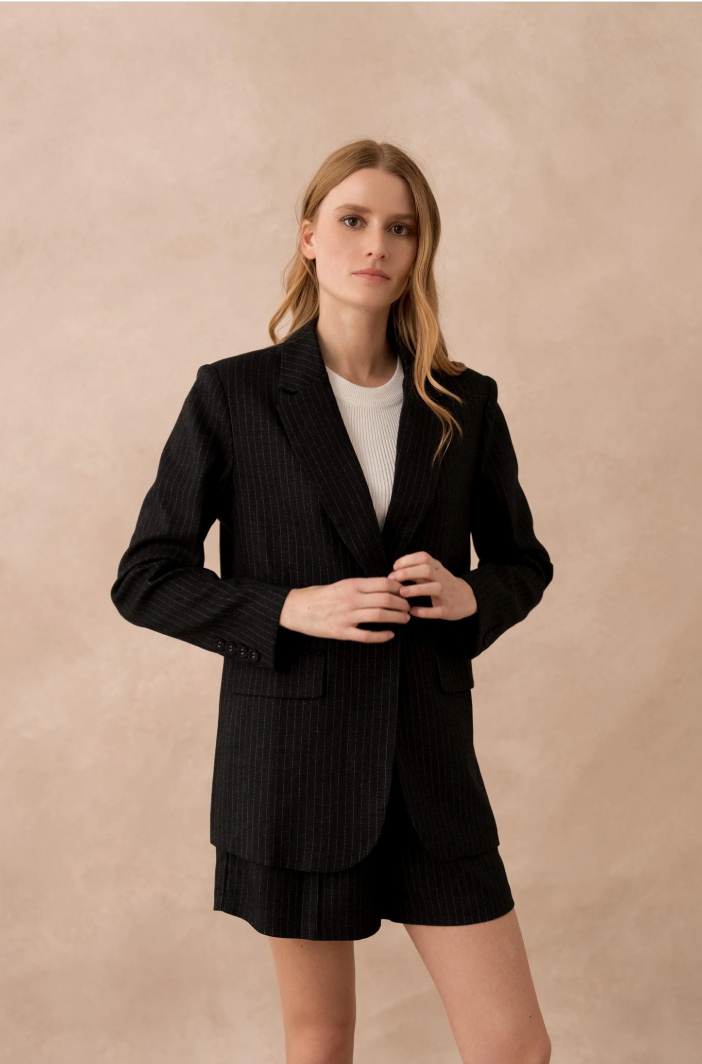 Blazer met strepen