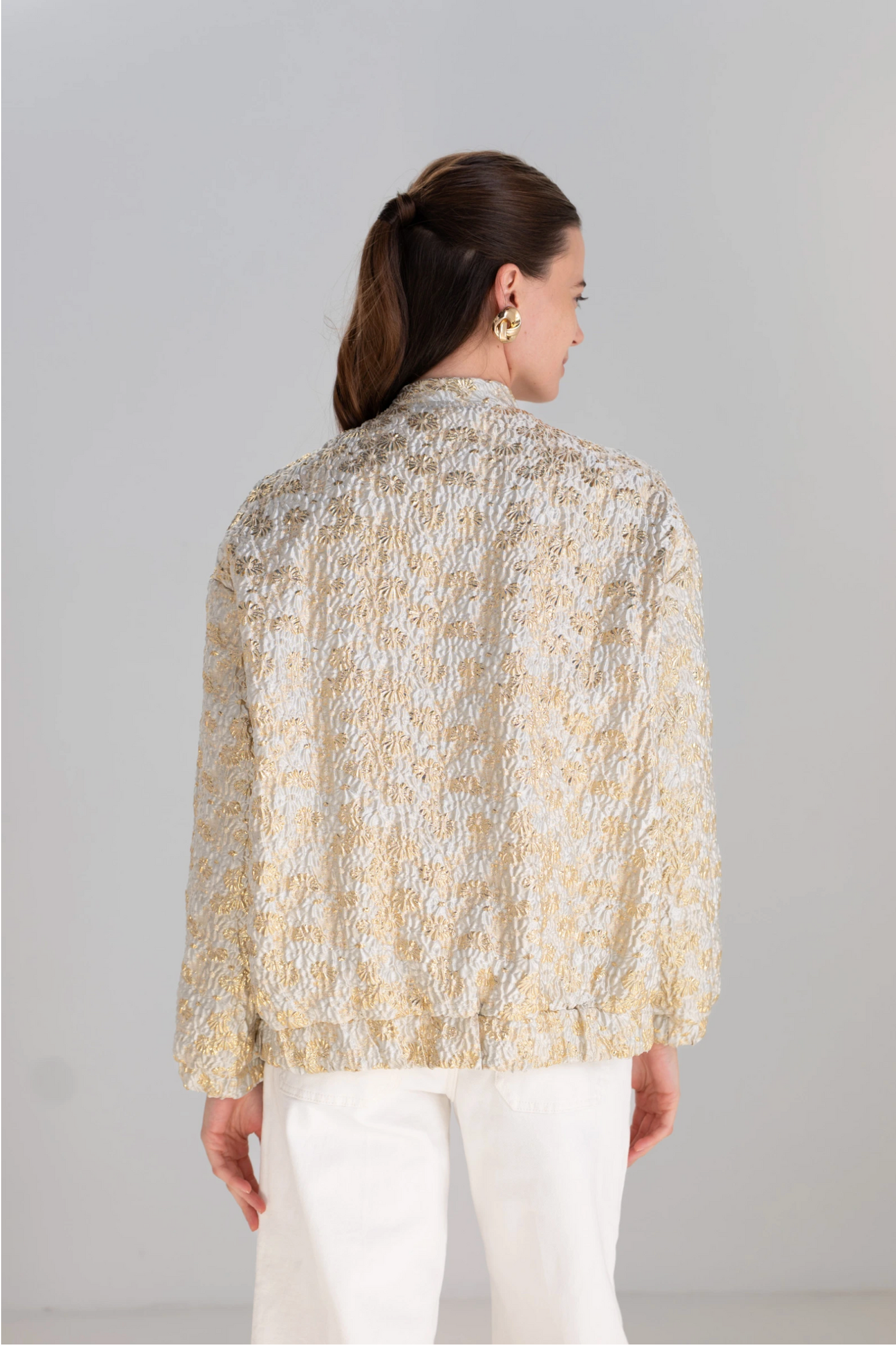 Brocade bomberjack