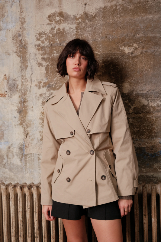 Trenchcoat met ceintuur