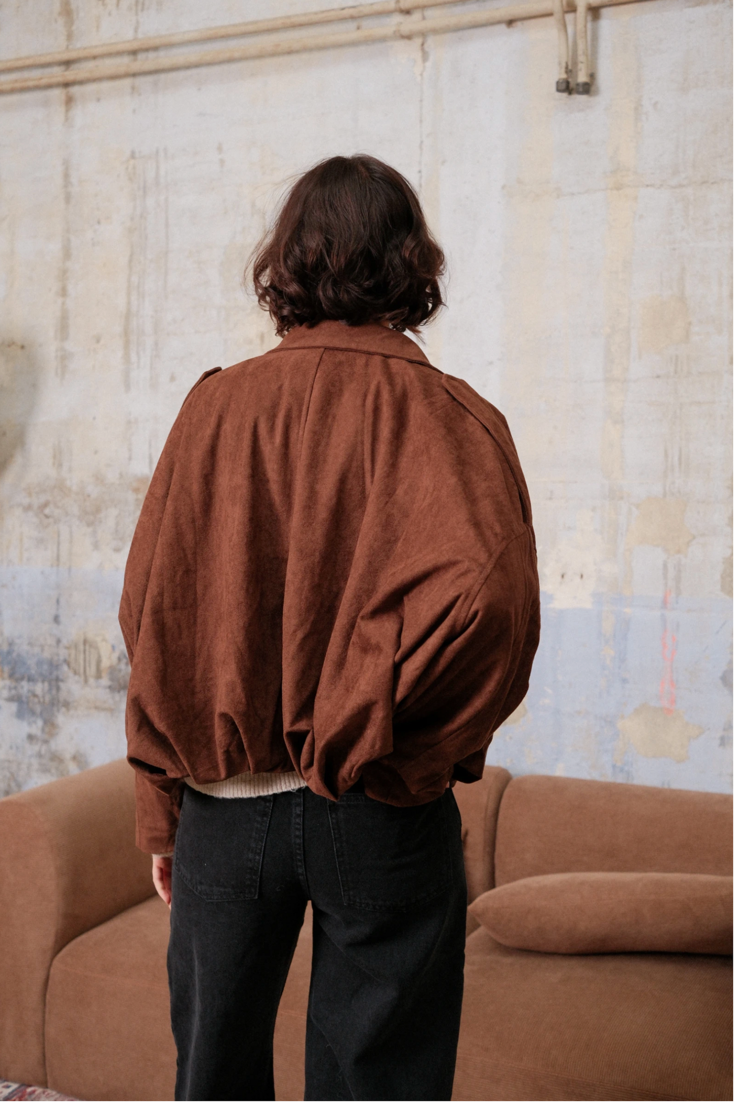 Oversized bomberjack