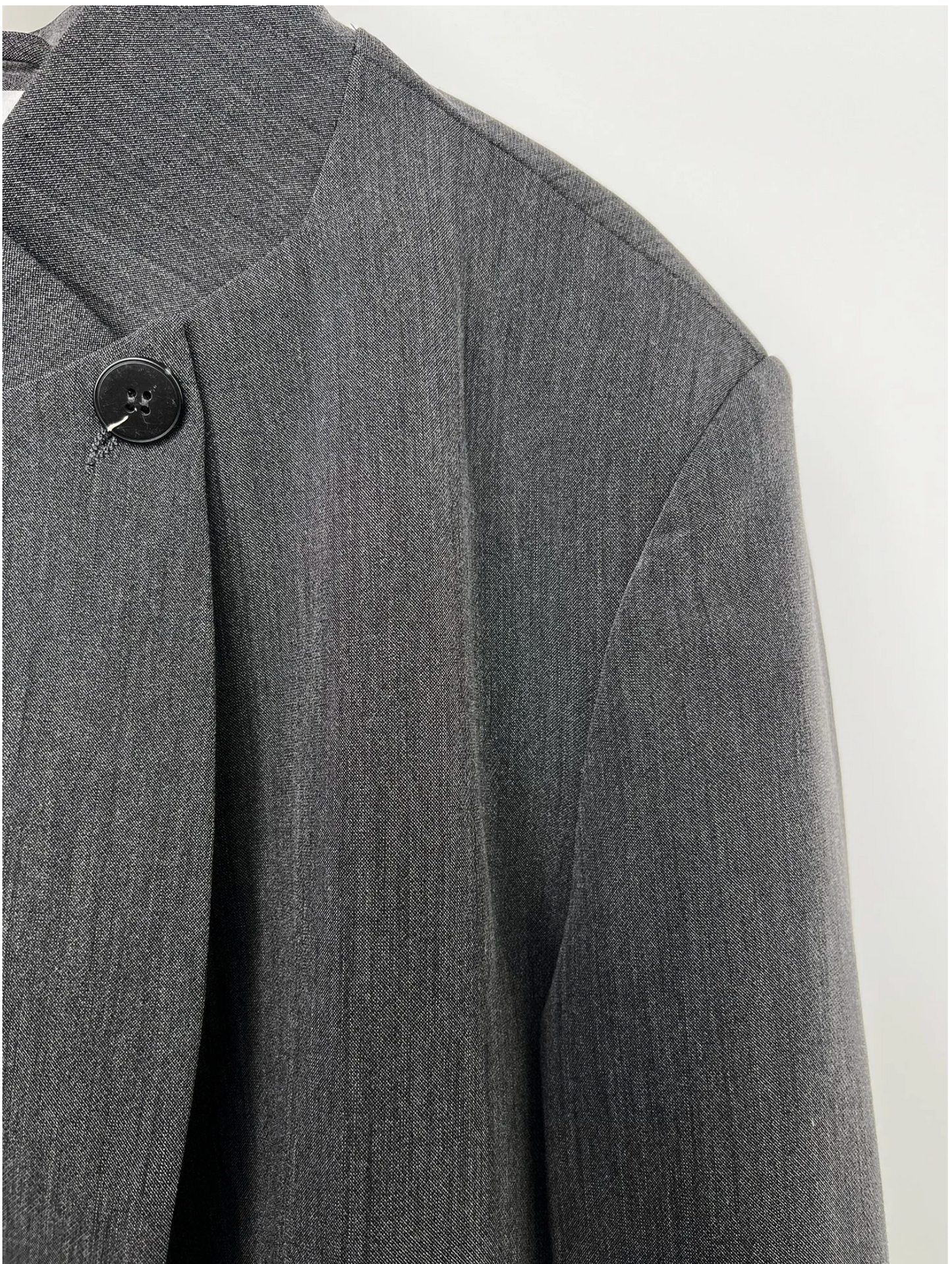Blazer met hoge kraag