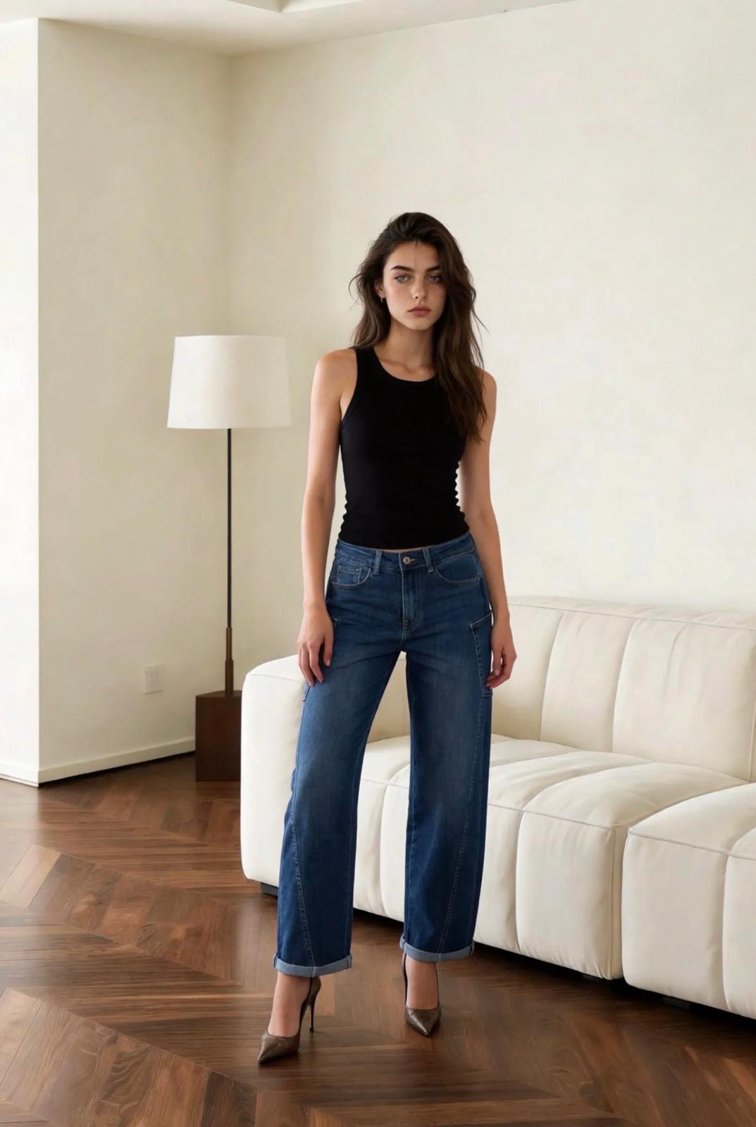 Wide Leg Jeans