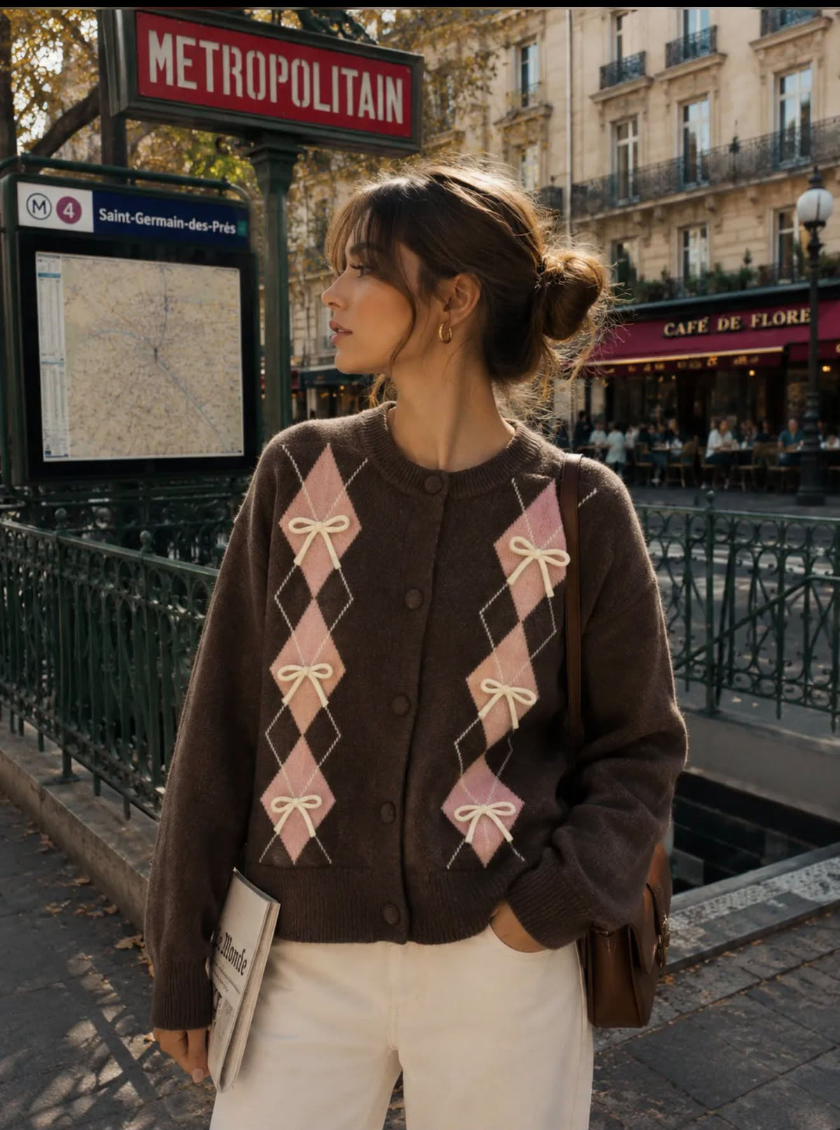 Gilet Argyle Bow